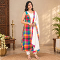 Madras Checked Kurti